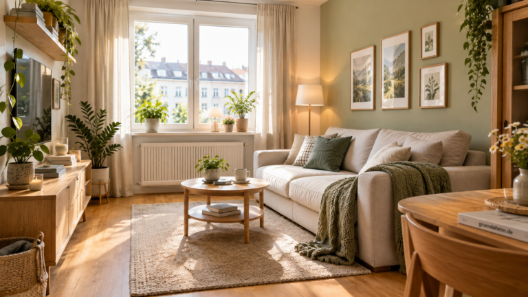Kleine Wohnung gemütlich gestalten