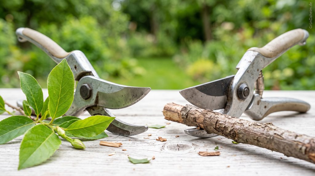 Bypass und Amboss Gartenscheren im Vergleich