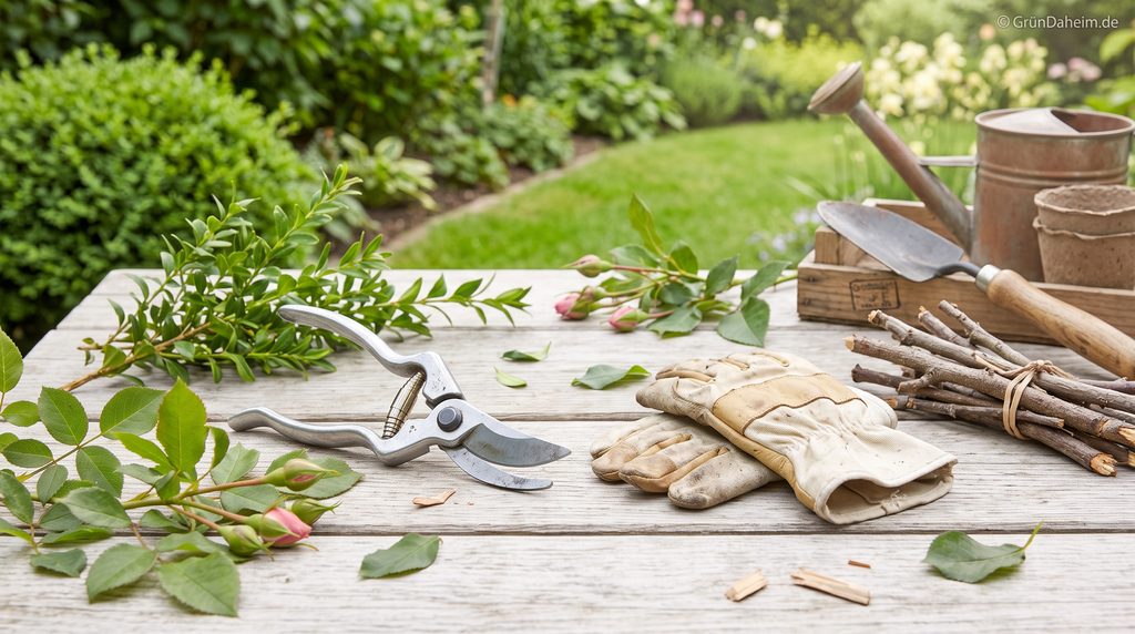 Die richtige Gartenschere für verschiedene Gartenarbeiten