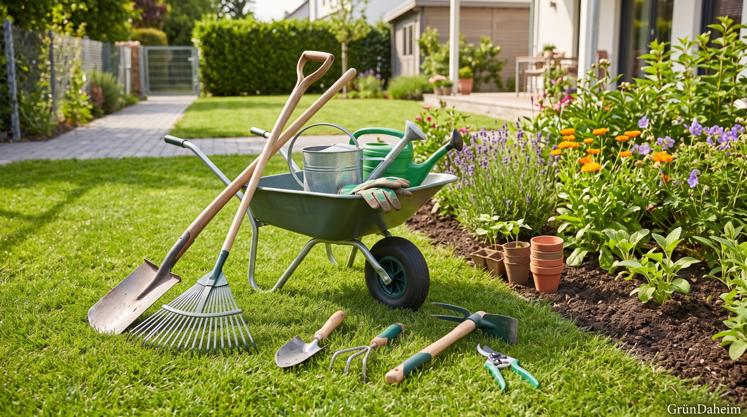 Gartenwerkzeuge für Anfänger