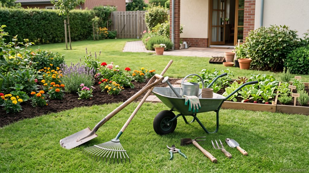 Gartenwerkzeuge für die Grundausstattung